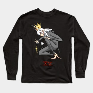 Devil Tarot XV Long Sleeve T-Shirt